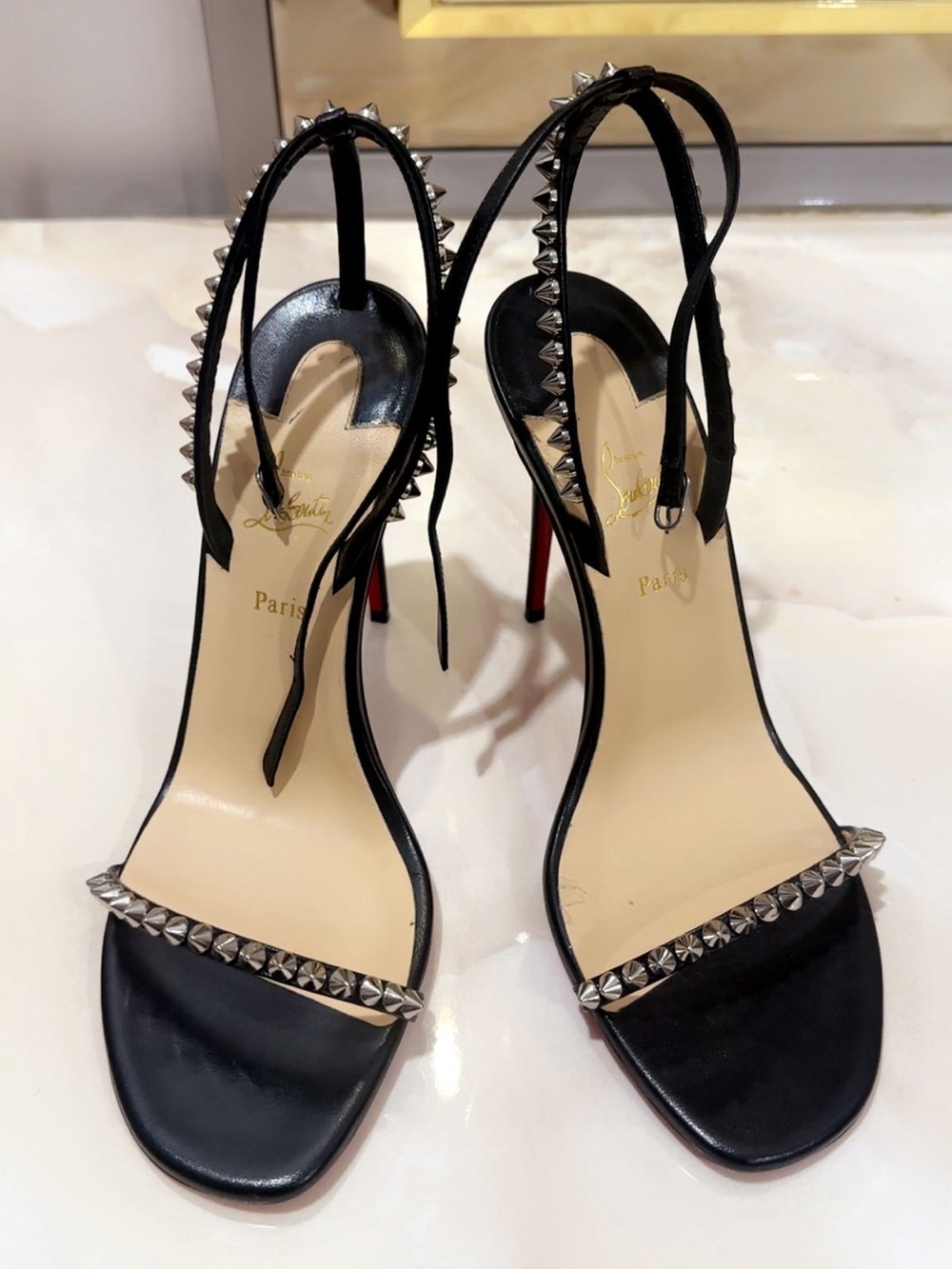 Brand new Christian Louboutin SO ME heels. Sexy pair of High Heel Sandals. US 8